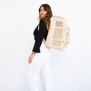 Beis The Regulation Pet Carry-On backpack, shoulder strap pet bag